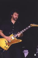 Jeff with his infamous guitar